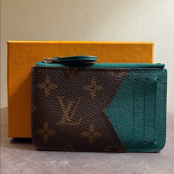 Louis Vuitton Accessories - Louis Vuitton Romy Card Holder Borneo Green